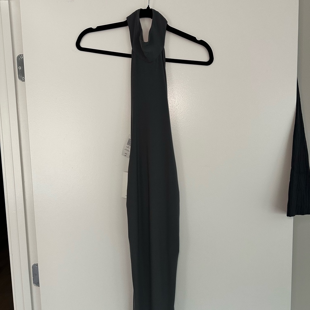 ARITZIA Wilfred Smooth Matter Remedy Dress – Coal Grey (Size XS) - Picture 4 of 6